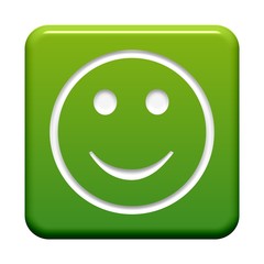 Grüner Button: Zufriedenheit