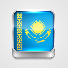 flag of kazakhstan