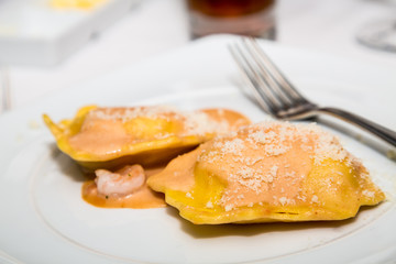 Seafood Ravioli