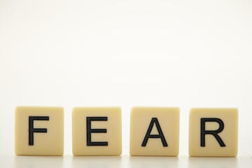 FEAR word
