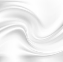 Abstract Vector Texture, White Silk