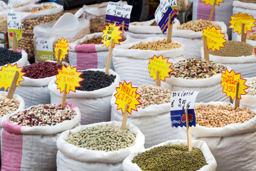 Beans at the Market