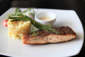 baked salmon