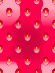 Abstract seamless background strawberry.