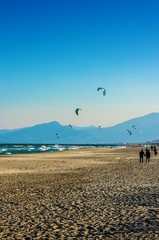 Obraz premium Kitesurf