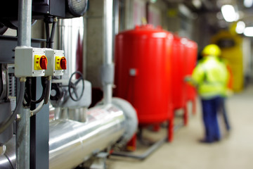 Mechanical and electrical plant rooms