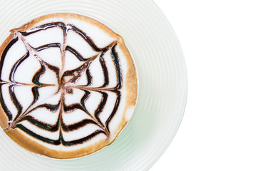 Coffee milk foam cup