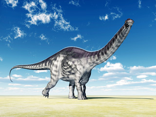 Naklejka na ściany i meble Dinosaur Apatosaurus