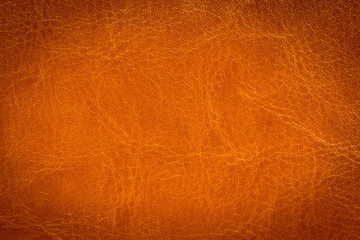 Pattern of brown leather surface - obrazy, fototapety, plakaty