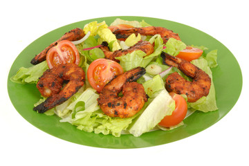 BBQ Prawn Salad