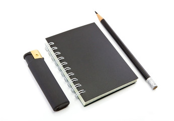 Black stationery