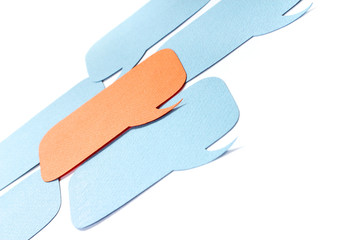 Different opinion concept