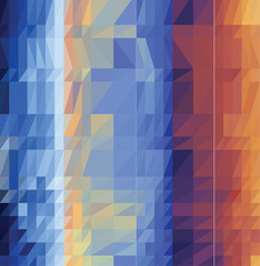 Obraz premium triangles colorful background