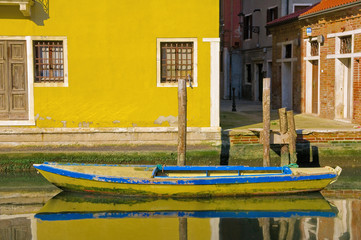 Fototapeta na wymiar Chioggia - stara łód¼
