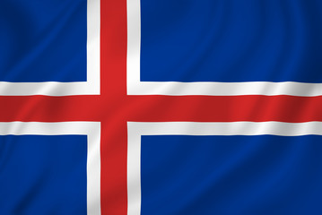 Iceland flag - 62186871