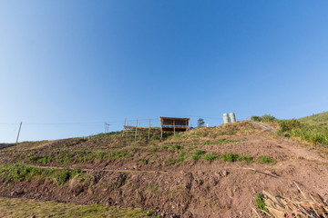 New house in  mountain,Thailand