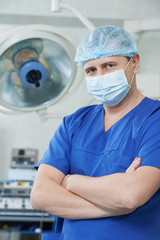 surgeon doctor in surgery operation room