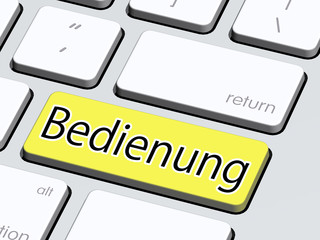 Bedienung