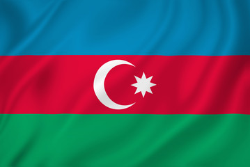 Azerbaijan flag - 62192285