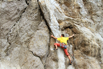 Rock climber