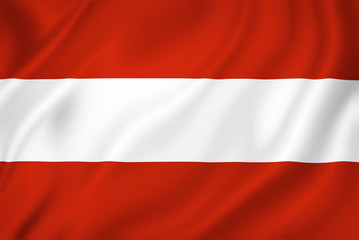 Austria flag - obrazy, fototapety, plakaty