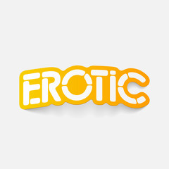 realistic design element: erotic