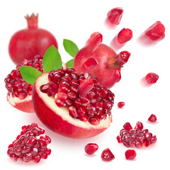 Ripe pomegranate