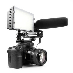 DSLR video camera