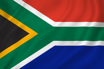 South African flag - 62196828