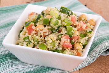 healthy delicious quinoa salad