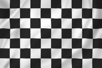 Fototapeta premium Chequered flag