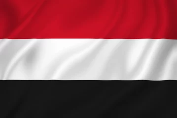 Foto op Plexiglas Yemen flag © somartin