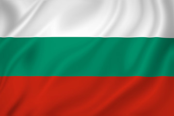 Bulgaria flag - obrazy, fototapety, plakaty