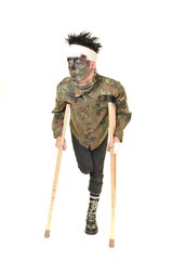 soldier injured