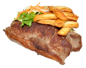 Sirloin Steak And Chips