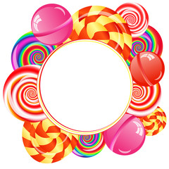 lollipops background
