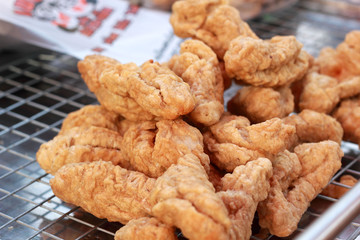 fish meat ball in the market