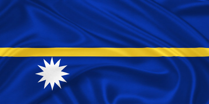 flag of Nauru