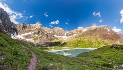 Cracker lake trail, Glacier national park