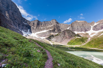 Cracker lake trail, Glacier national park
