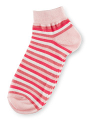 Fashionable pair of pink striped