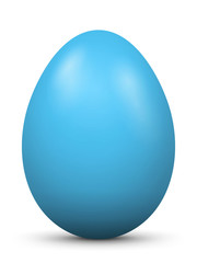 Osterei, Ei, Ostern, bemalt, blau, Easter Egg, colored, blue, 3D
