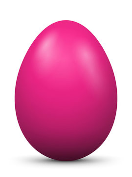 Osterei, Ei, Ostern, bemalt, violett, Easter Egg, colored, 3D