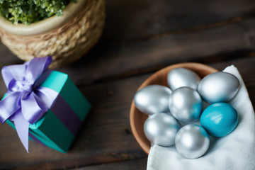 Eggs and gift