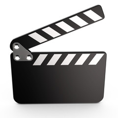 Movie clapper board, 3d