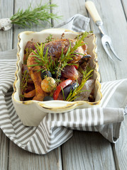 Grilled chicken legs