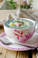 Cold summer soup