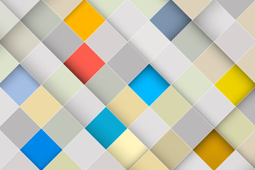 Vector Abstract Square Retro - Modern Background