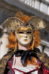 Fototapeta na wymiar Maski w Wenecji