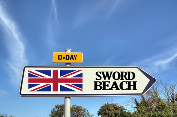 France, Normandy - d-day - Sword beach